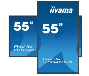 IIYAMA Monitor wielkoformatowy 54.6 cala LH5542UHS-B3 4K,18/7,SDM,IPS,LAN,PION,500cd/m2,OS8.0