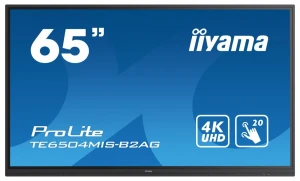 IIYAMA Monitor 65 cali TE6504MIS-B2AG PureTouch-IR,IPS,24/7,4K,USB-C,7H,S.PC