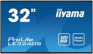 IIYAMA Monitor 32 LE3240S-B3 VA/FHD/HDMI/VGA/USB/RJ45/2X10W/16/7