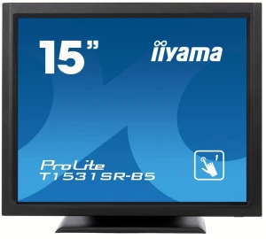 IIYAMA Monitor 15 T1531SR-B5 TN,RESISTIVE,HDMI,DP,VGA,GLOSNIKI,IP54