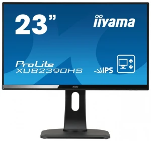 IIYAMA Monitor 23 XUB2390HS-B1 IPS DVI, HDMI, Głośniki, Pivot, HAS