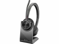 POLY Słuchawki Voyager 4320 UC ST USB-A BT700 USB-A Z podstawką do ładowania 77Y99AA