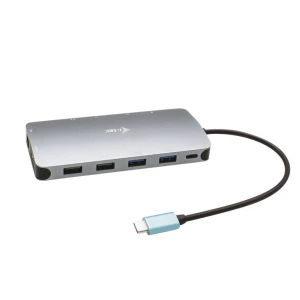i-tec Stacja dokująca USB-C Metal Nano 2xHDMI + 1xDP, LAN, PowerDelivery 100W